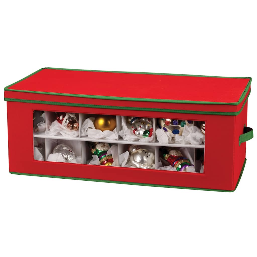 Household Essentials Ornament Storage Box - 27'' x 13.5'' x 10''