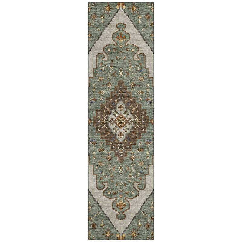 Machine Washable Indoor/ Outdoor Global Marrakesh Chantille Rug