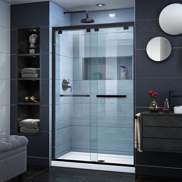DreamLine Encore 44-48 in. W x 76 in. H Semi-Frameless