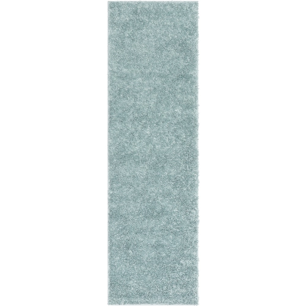 Well Woven Elle Basics Emerson Plain Shag Area Rug