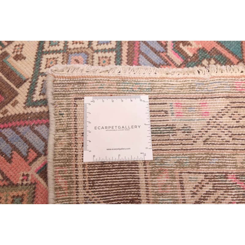 ECARPETGALLERY Hand-knotted Antalya Vintage Pink Wool Rug - 2'5 x 6'4