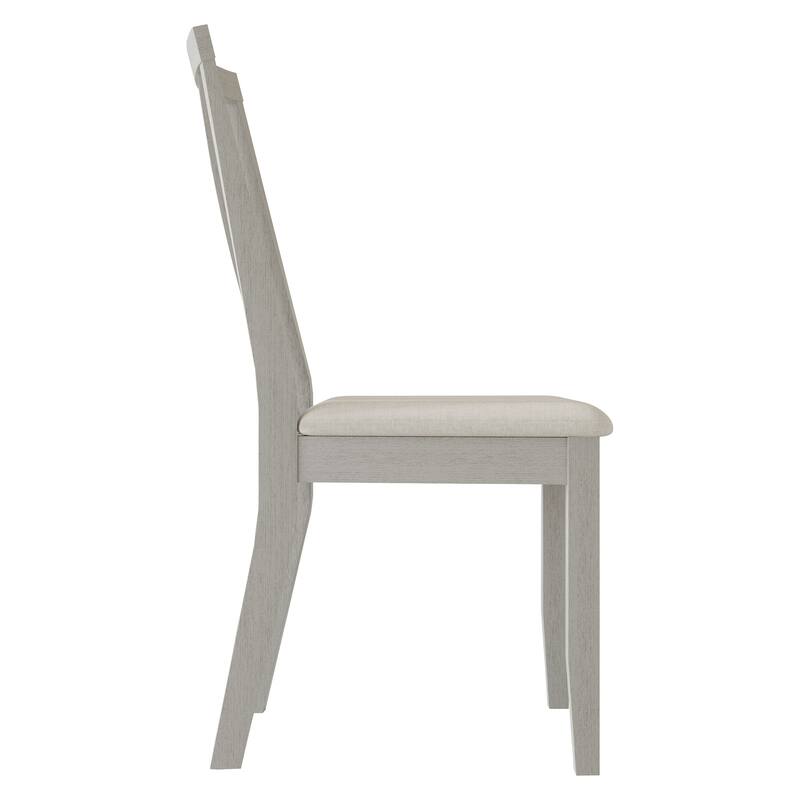 CraftPorch Contemporary Wooden Dining Chairs (Set of 2) - N/A