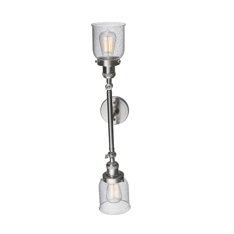 Innovations Lighting Small Bell 2 Light 23" Wide Bathroom Vanity Light