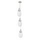 Option Striped Clear / Brushed Satin Nickel