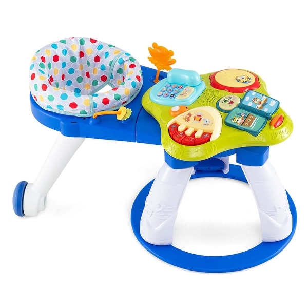 3 in 1 Kids Play Center Activity Walker w/ 3-Position