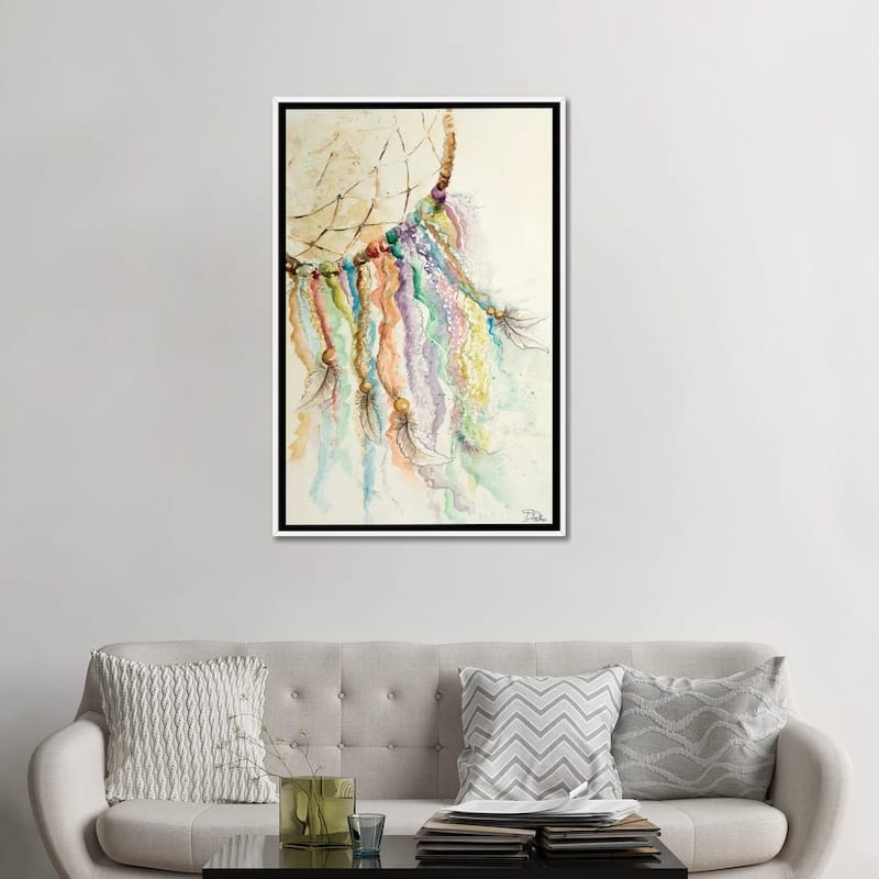 iCanvas "Dream Catcher I" by Patricia Pinto Framed Canvas Print
