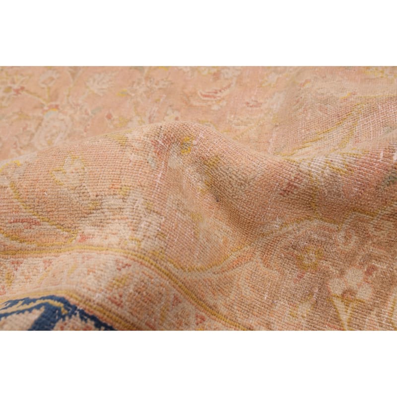 ECARPETGALLERY Hand-knotted Antalya Vintage Copper Wool Rug - 9'4 x 12'5