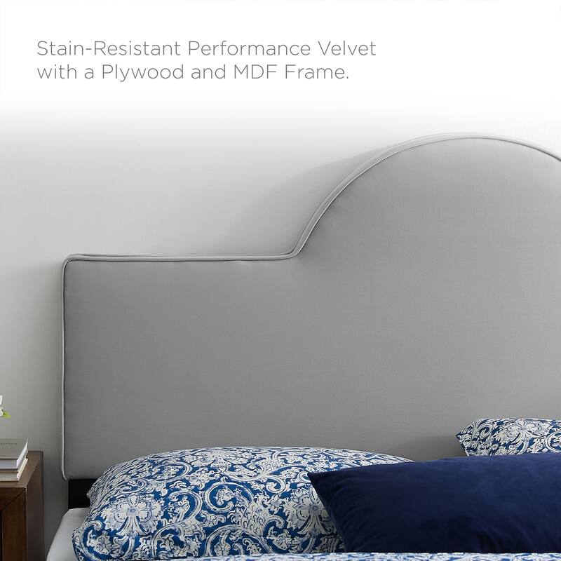 Sunny Performance Velvet Full Bed
