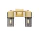 Option Brushed Brass / Light Smoke