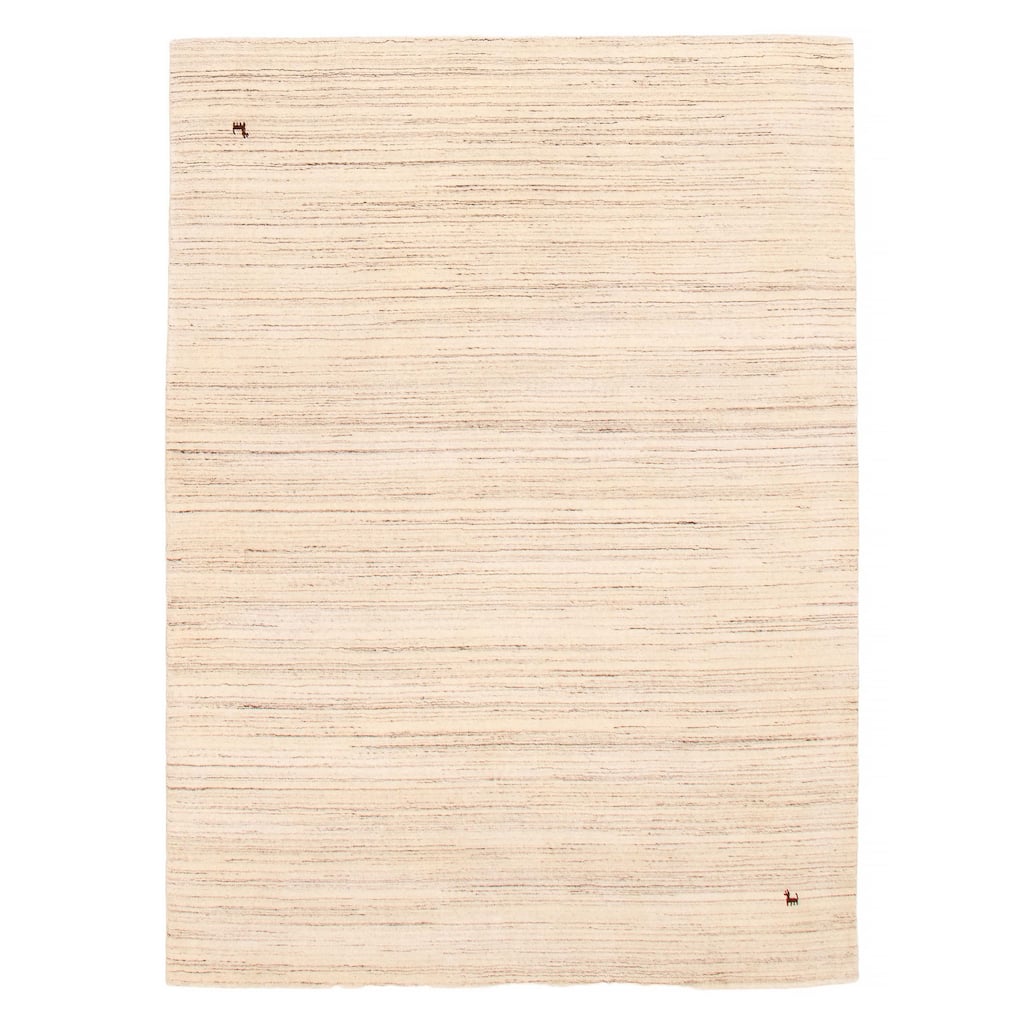 Kashkuli Gabbeh Cream Rug 5'7" x 7'10" - 5'7 x 7'10