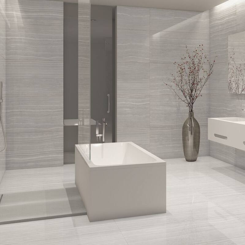 The Tile Life Cheyenne 2x2 White Porcelain Floor, Wall & Backsplash Tile