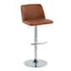 Option Camel Faux Leather/Chrome