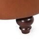 preview thumbnail 6 of 15, Litch Chesterfield Leather Tufted 3 Seater Top Grain Sofa by Christopher Knight Home