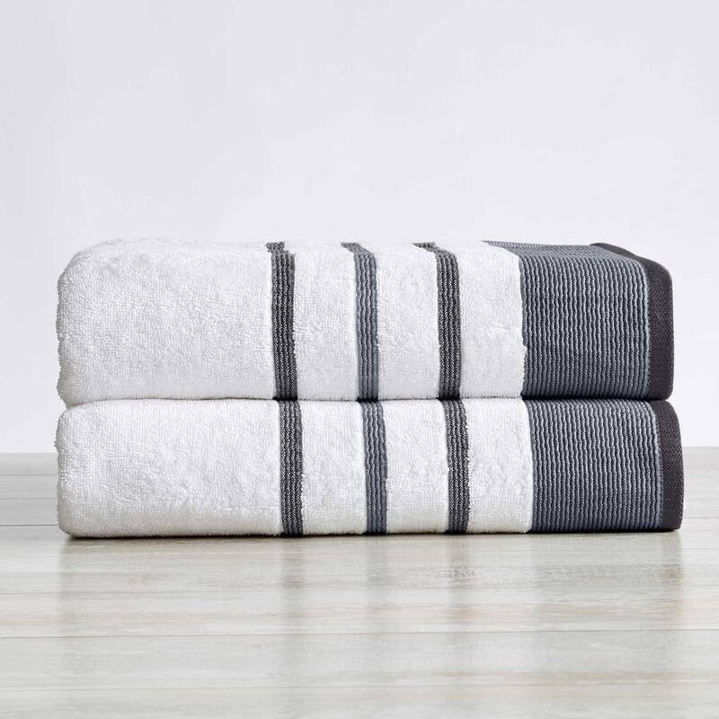 Linery & Co. Luxury Cotton Decorative Towel Set.