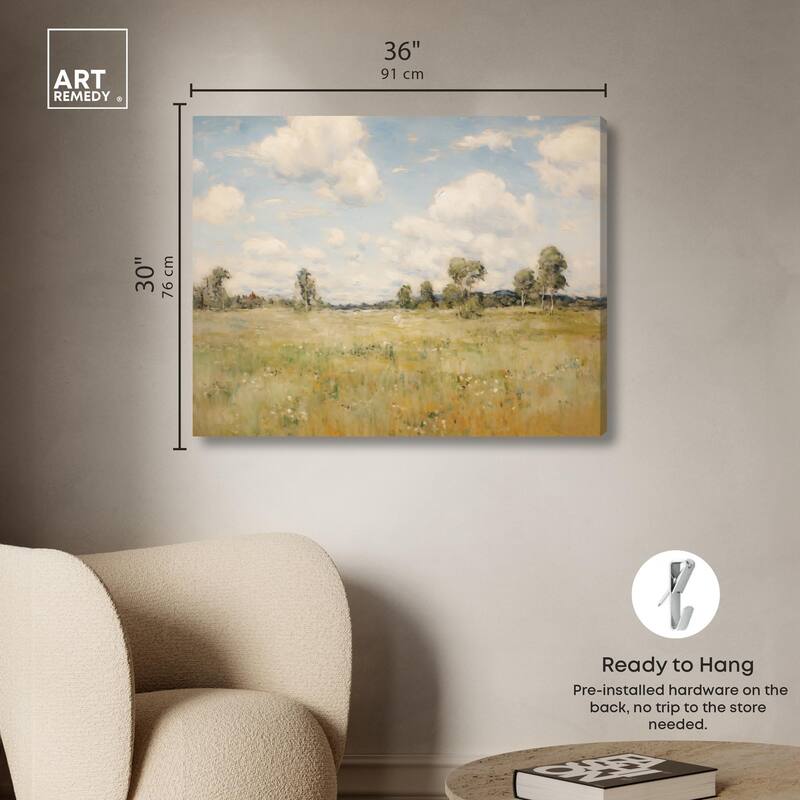 Serenade of the Breeze Canvas by Art Remedy, Gallery Wrapped