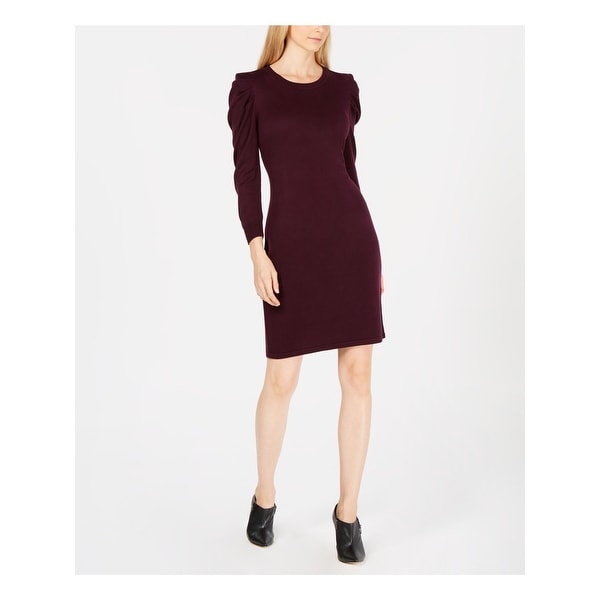 calvin klein maroon dress