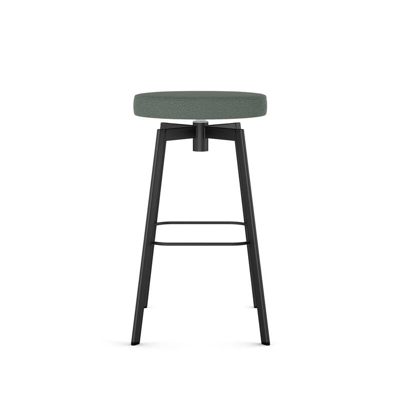 Amisco Tanner Swivel Counter and Bar Stool