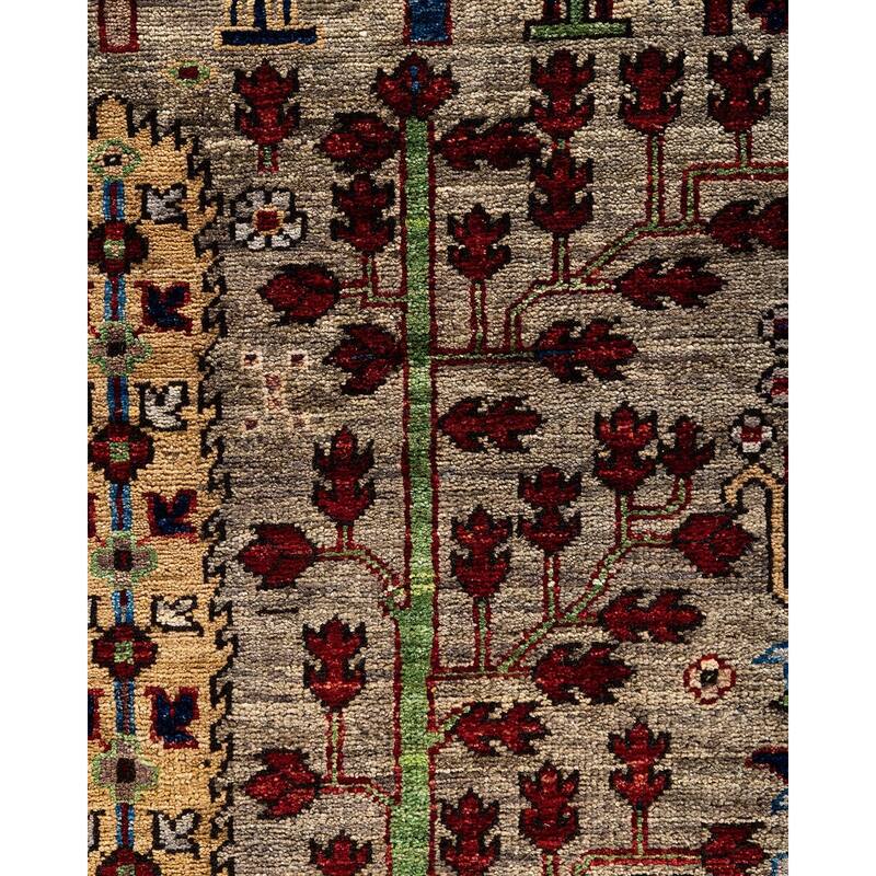 Serapi One-of-a-Kind Hand-Knotted Area Rug - Brown, 8' 3" x 9' 8" - 8' 3" x 9' 8"