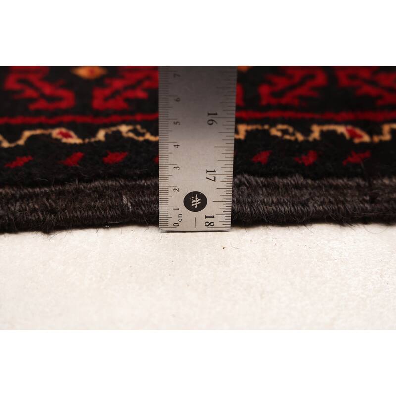 ECARPETGALLERY Hand-knotted Teimani Ivory Wool Rug - 3'7 x 5'11