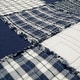 preview thumbnail 4 of 4, Donna Sharp Checkerboard Indigo Cotton Pieced Quilt Collection