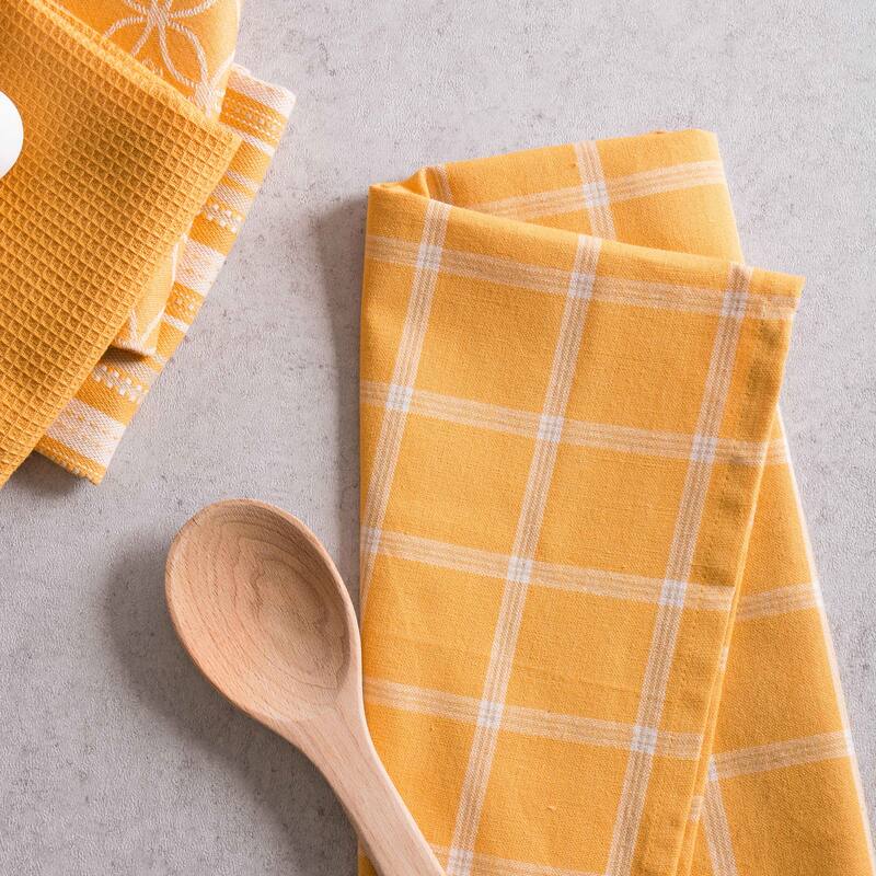DII Assorted Kitchen Dishtowel & Dishcloths (Set of 5)