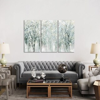 iCanvas "Winter Mist " by Carol Robinson 3-Piece Canvas Wall Art Set