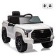 preview thumbnail 28 of 37, Ride on Truck Car White
