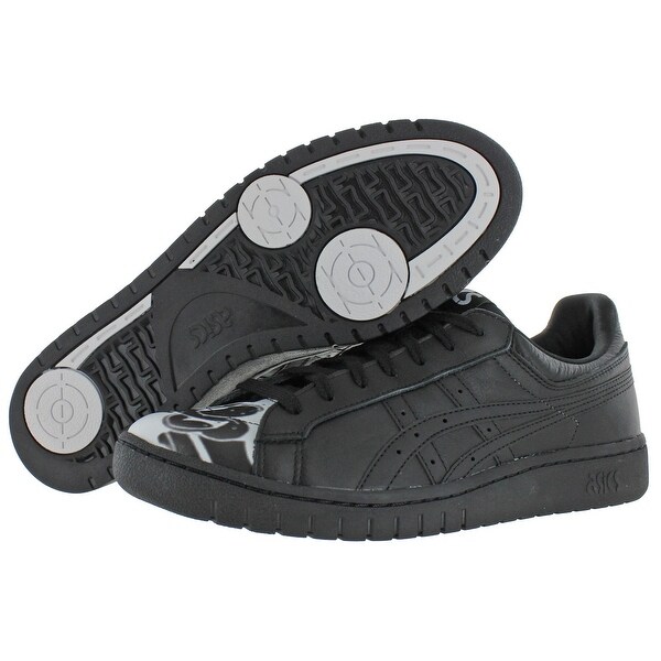 solid black athletic shoes