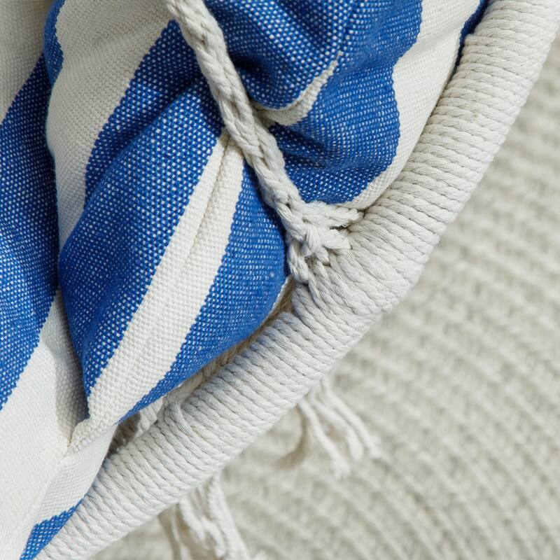 Hanging Swing Chair with Large Cushion and Adjustable Chain - 31.5" W x 23.6" D x 15.7" H