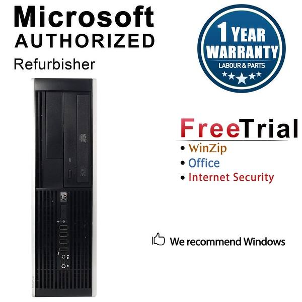 Shop Hp 8000 Elite Desktop Computer Sff Intel Core 2 Duo E8400 3 0g 8gb Ddr3 320g Windows 10 Pro 1 Year Warranty Refurbished Overstock 12346167