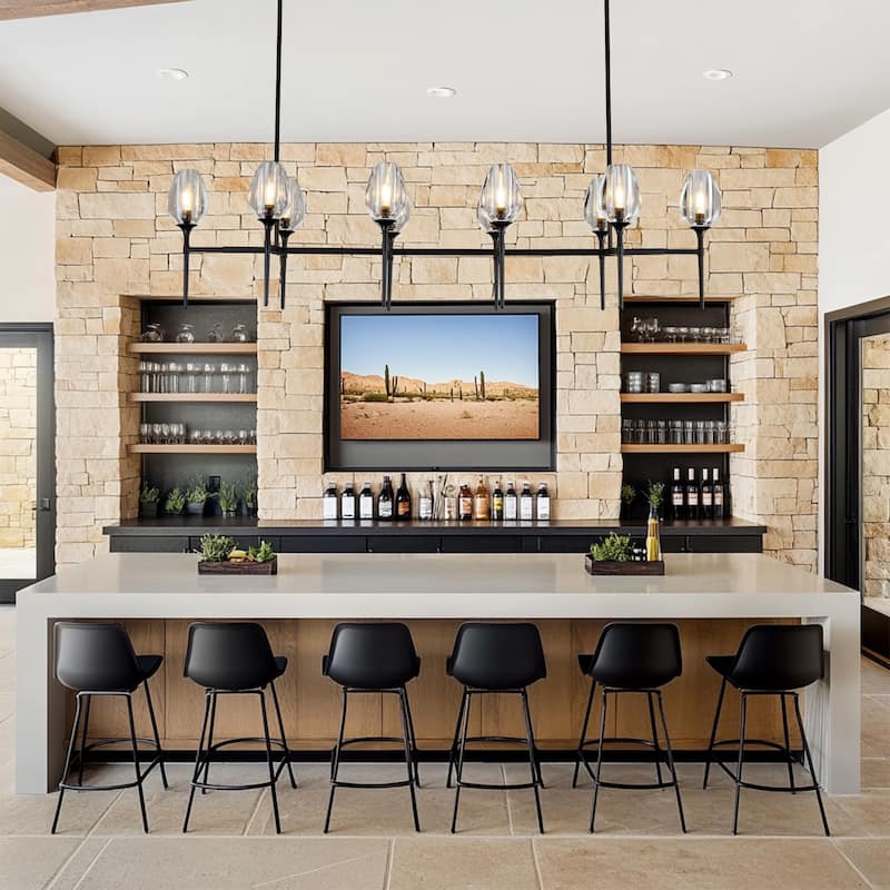 KAYLA Long tulip Wall Sconce/Chandelier