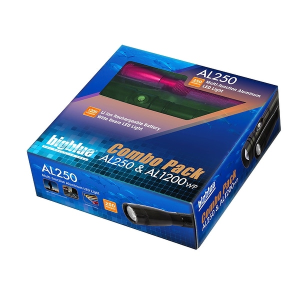 Bigblue Combo AL250 & AL1200WP Large Light Black