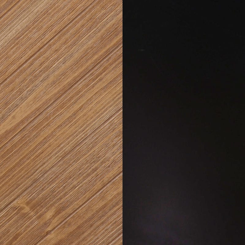 Nathan James Enloe Rustic Doors Metal Base Free Standing Modern Storage Cabinet for Entryway