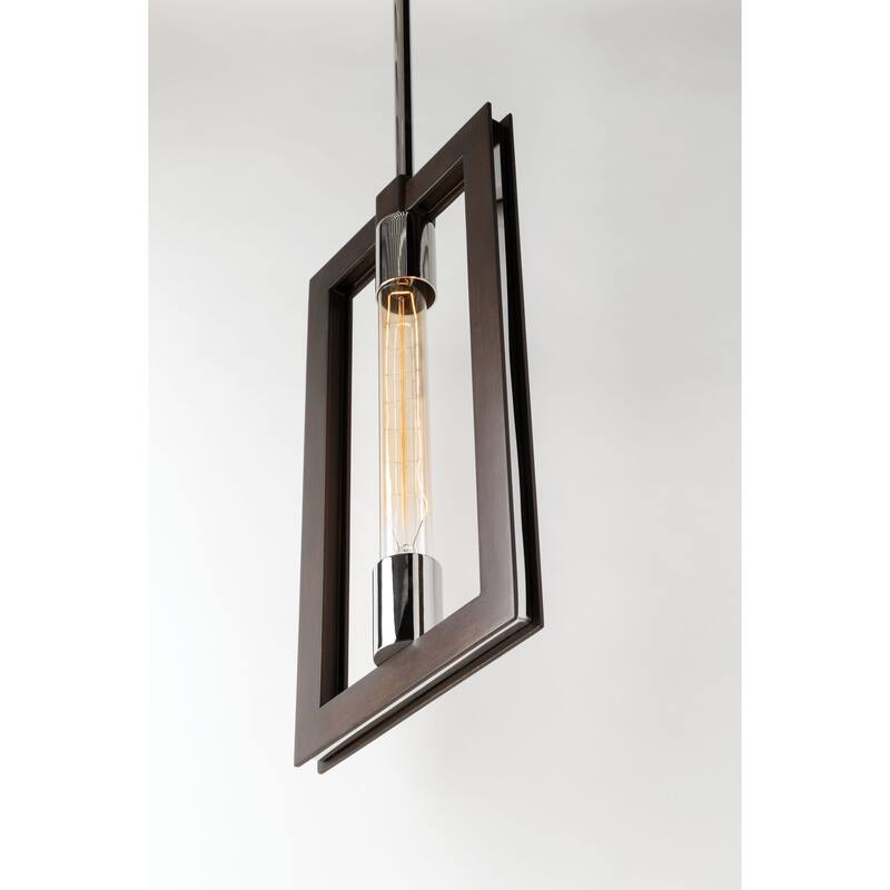 Enigma 1-light Bronze Pendant