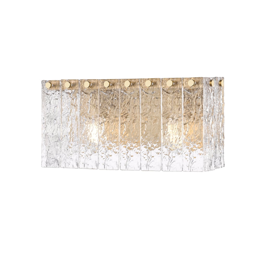 Z-Lite Glacier 2 Light Vanity - Modern Gold