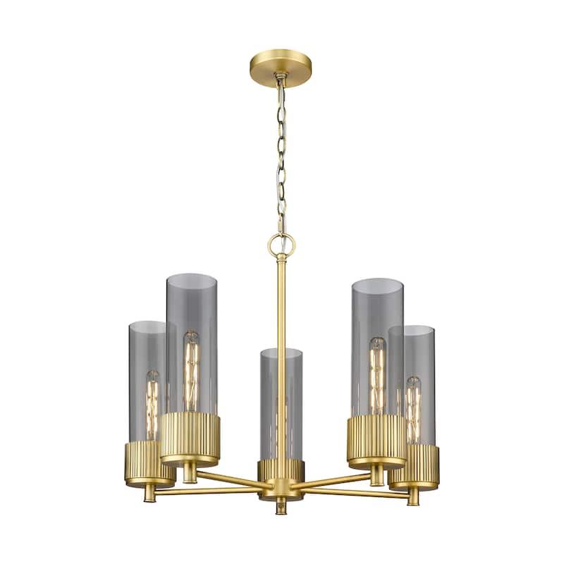 Innovations Lighting Bolivar - 5 Light 12" Chain Hung Chandelier.