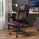 preview thumbnail 9 of 19, BOSSIN Executive Office Chair,Big and Tall Office Chair with Ergonomic,High Back,and Lumbar Support