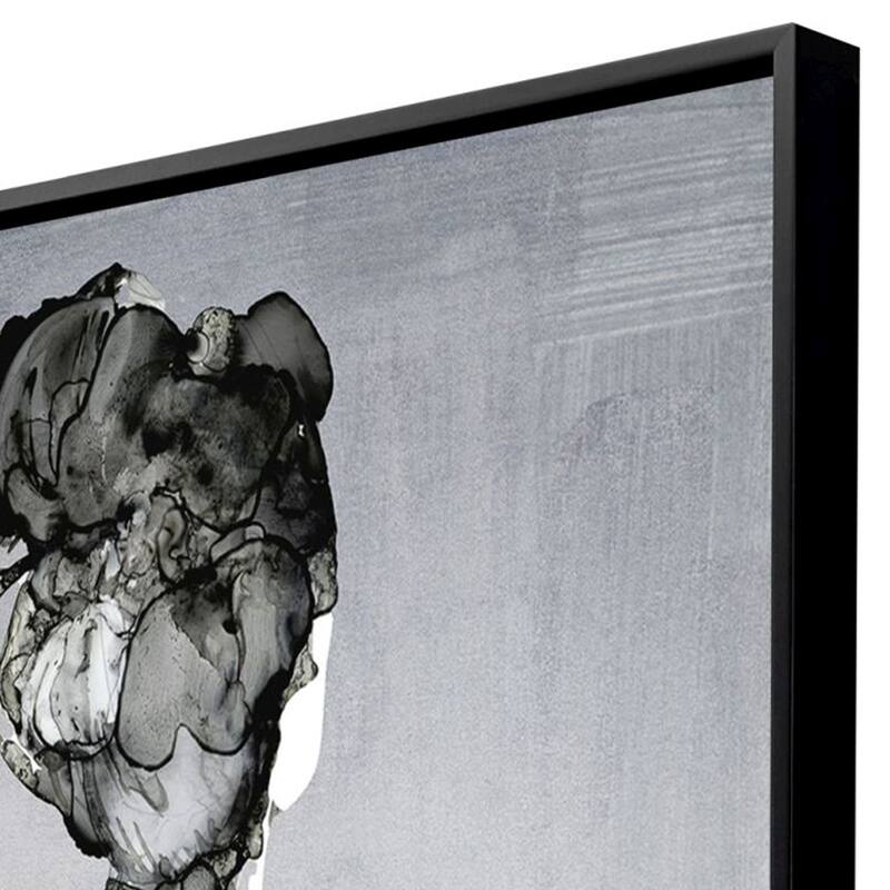 Paragon Silhouette in Bloom I Canvas