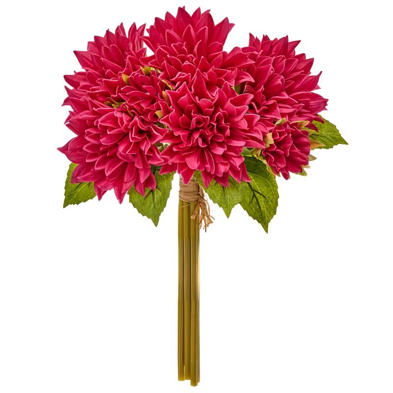 14"Pu Summer Dahlia Bundle