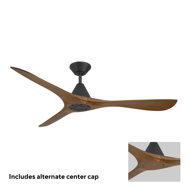 Carve Indoor or Outdoor 3-Blade 60in Smart Ceiling Fan