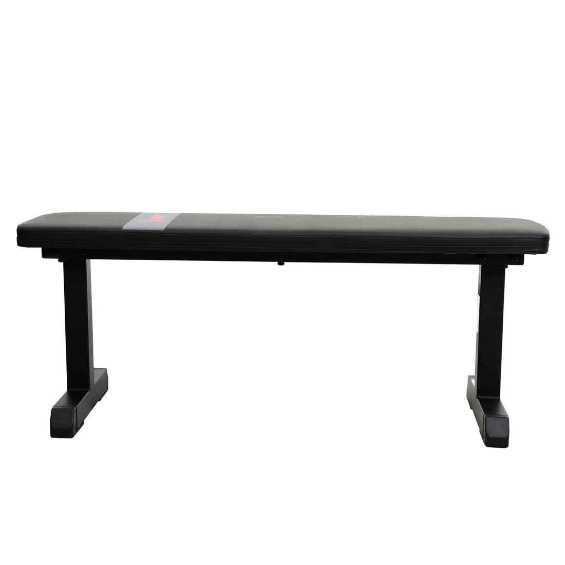 Sunny Health Fitness Flat Weight Bench Black