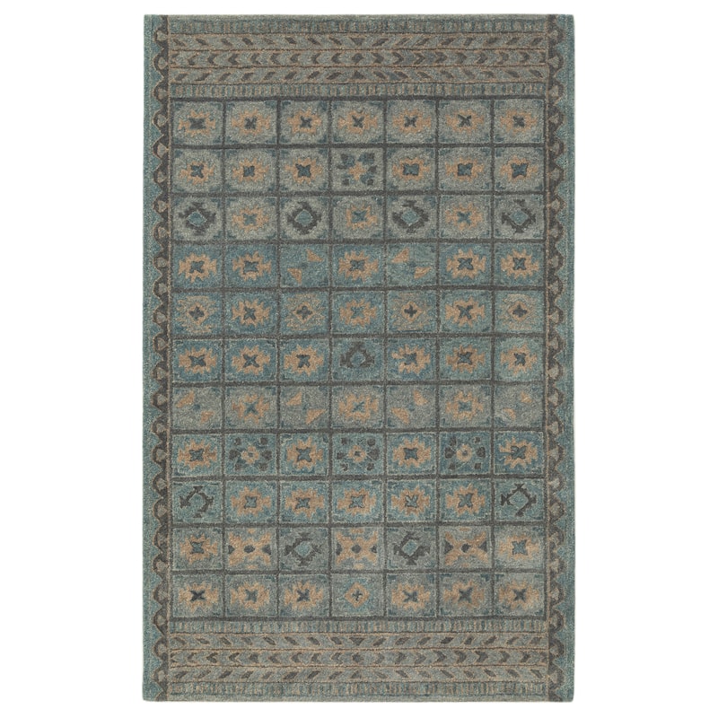 Terra by Obeetee Timeless Esther Rug - 3'x5' - Oxford Blue