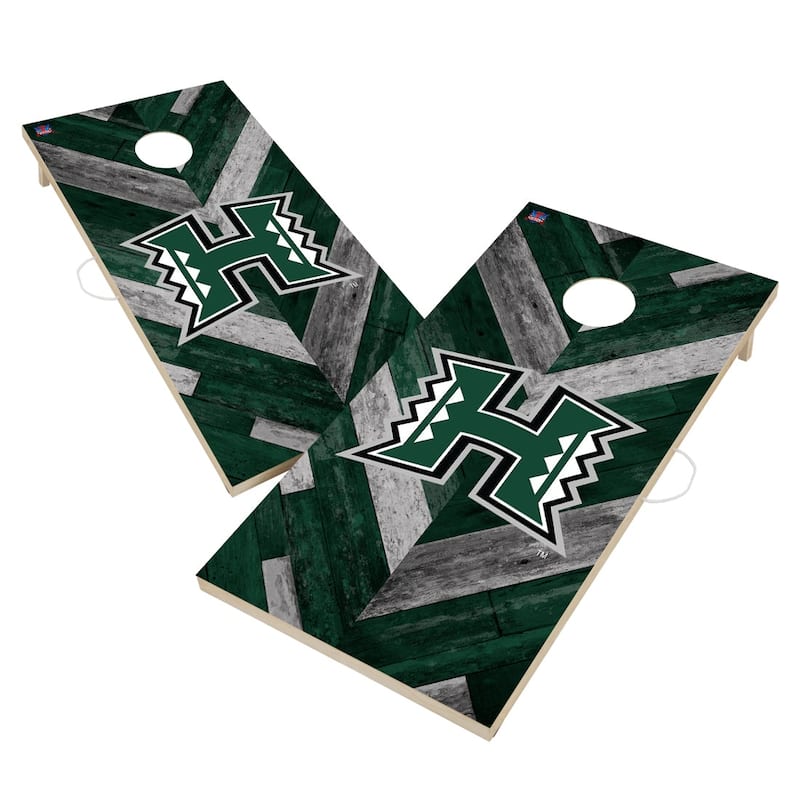 Hawaii-Manoa Rainbow Warriors Cornhole Board Set