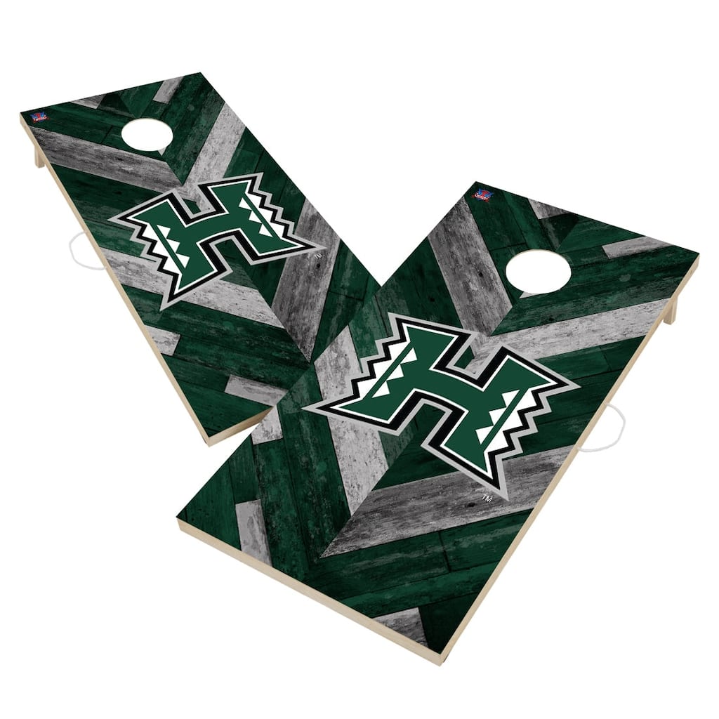 Hawaii-Manoa Rainbow Warriors Cornhole Board Set