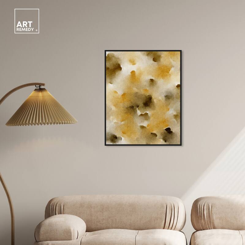 Art Remedy Granola Chocolate Chips Framed Watercolor Boho Abstracts
