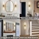 preview thumbnail 77 of 96, KAYLA Modern Glass Wall Sconces, Indoor Wall Lighting Wall Light Fixtures, Vanity Light with Glass Shade(2-Sets)