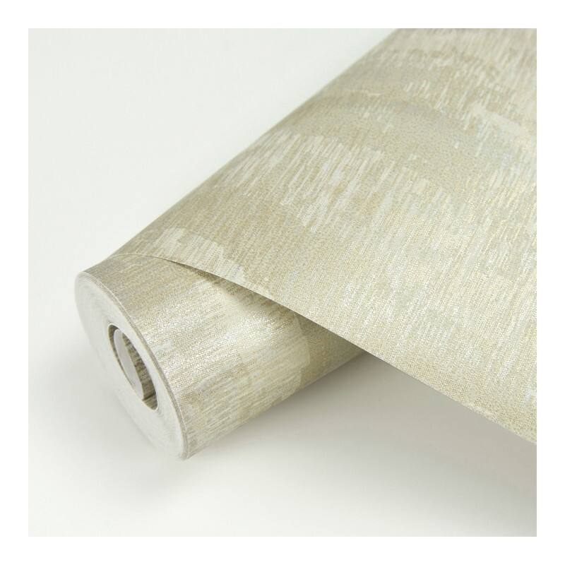 Brewster Meteor Gold Distressed Texture Wallpaper - 21 x 396 x 0.025