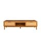 preview thumbnail 4 of 5, TV Stands for 80 Inch TV Rattan TV Stand with Storage