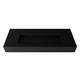 Pyramid Solid Surface Wall-Mounted Bathroom Sink