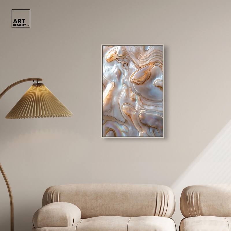 Fluid Preciousness I Canvas by Art Remedy